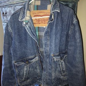Vintage Levi’s Denim jacket with flannel lining